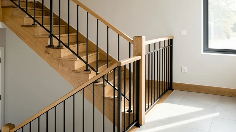 Interior Stair Railing Installation service in Salina, KS